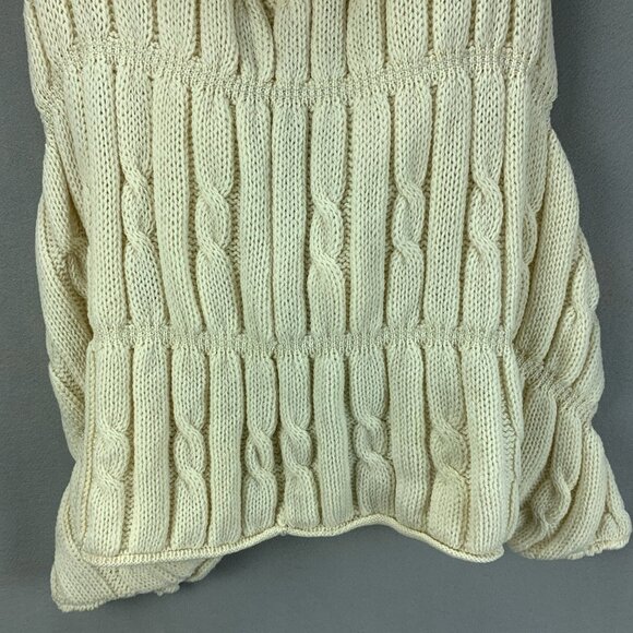 Aran Crafts Sweater Womens One Size Plus Shrug Merino Wool Ireland One Button - Picture 8 of 11